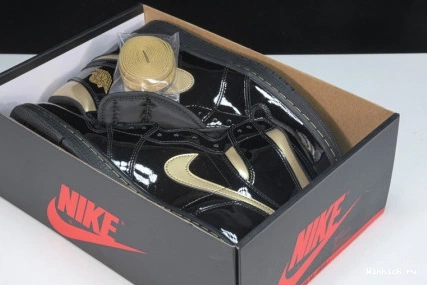 GOLD (2020) HIGH BLACK JORDAN METALLIC 1 RETRO 1023